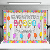 Lofaris Wooden Ready For A Sweet Summer Backdrop Party